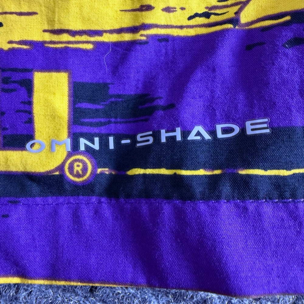Columbia PFG LSU Tigers Mens Purple Yellow Omni-Shade Fishing Shorts Size Medium - Picture 6 of 8